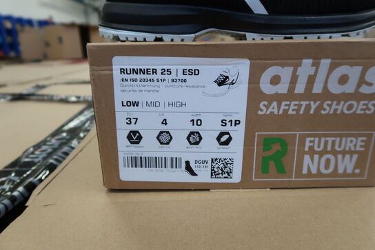 1 Par Atlas I Sikkerhedssko Runner 25 ESD I 37
