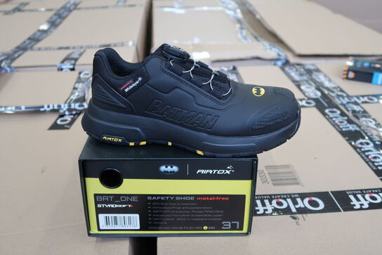 1 Par Airtox | AIRTOX Safety Shoe BAT.ONE | Sort/gul | 37 Model nr: 1780319