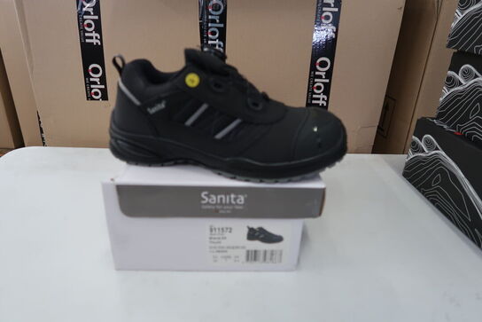 1 Par Sanita | Sikkerhedssko | Grå/sort | 40 Model nr: 526487