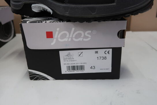 2 Par Jalas | Sikkerhedssko | Sort | 43 Model nr: 1530490