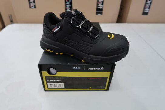 1 Par Airtox | AIRTOX Safety Shoe BAT.ONE | Sort/gul | 36 Model nr: 1780318