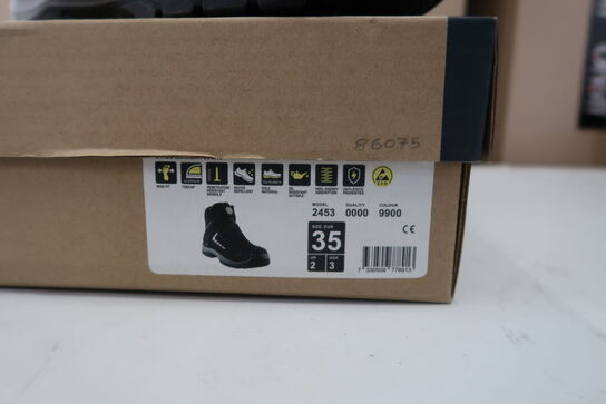 1 Par Blåkläder | ELITE Sikkerhedsstøvlet, S3 | Sort | 35 Model nr: 1670033