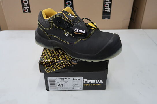 1 Par Cerva | Sikkerhedssko | Sort | 41 Model nr: 1319019