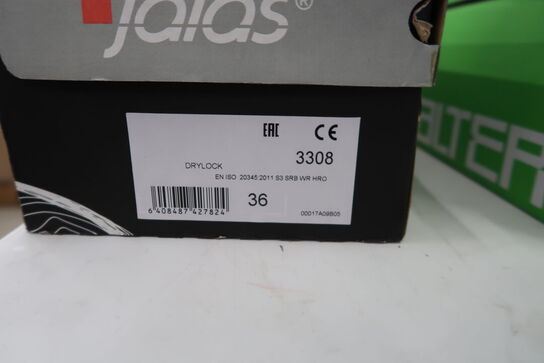 4 Par Jalas, Monitor I 4 Par  Sikkerhedssko I Sort I 36