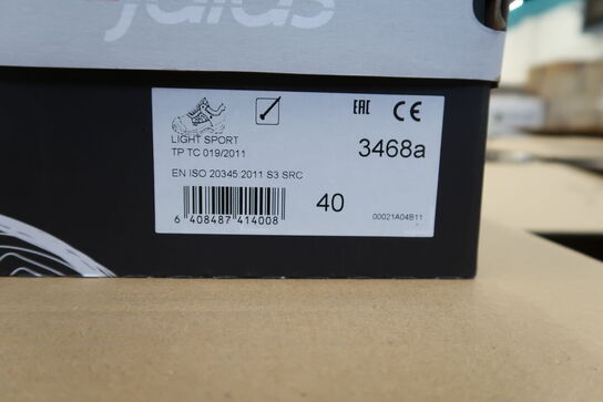 1 Par Jalas | Sikkerhedssko | Sort | 40 Model nr: 1531069