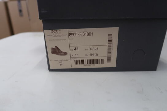 1 Par ECCO I arbejdssko Professional City I SortI 41