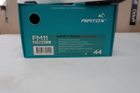 1 Par Airtox | Sko S1P AIRTOX FM11 | Sort | 44 Model nr: 512430