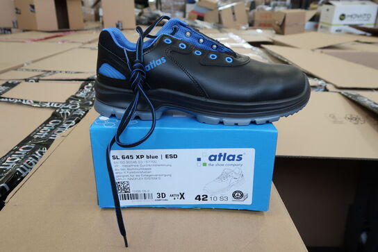 1 Par Atlas | Sko | Sort/blå | 42 Model nr: 1465351