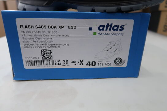 1 Par Atlas I Sikkerhedsko Flash 6405 Boa I Blå I 40