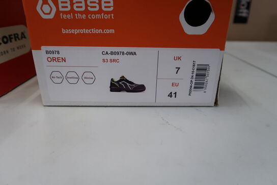 2 Par Cofra, Base I Sikkerhedsskp I Sort/grøn I 41