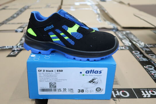 1 stk Atlas I Sikkerhedssko CF 2 I Sort I 38