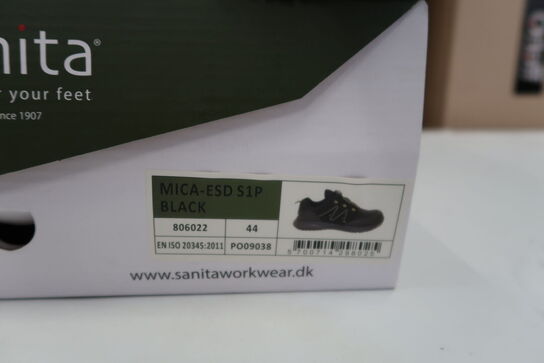 1 Par Sanita | MICA-ESD S1P SANDAL | Sort | 44 Model nr: 1727062