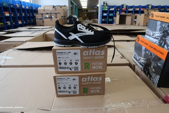2 Par Atlas | Sko, RUNNER 25 | Sort | 37 Model nr: 1465934