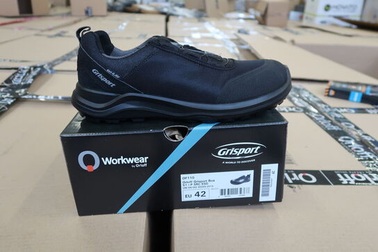 1 Par O workwear | Sikkerhedssko | Sort | 42 Model nr: 526515