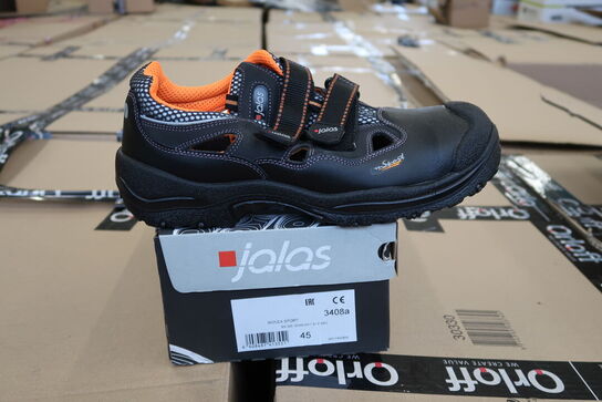 1 Par Jalas | Sikkerhedssandal | Sort | 45 Model nr: 1531026