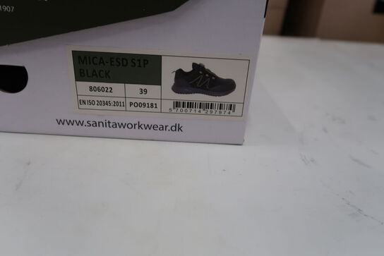 1 Par Sanita | MICA-ESD S1P SANDAL | Sort | 39 Model nr: 1727057