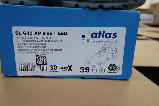 1 Par Atlas I Sikkerhedssko SL 645 XP I Blå I 39