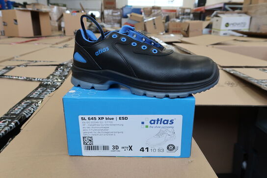 1 Par Atlas | Sko | Sort/blå | 41 Model nr: 1465350