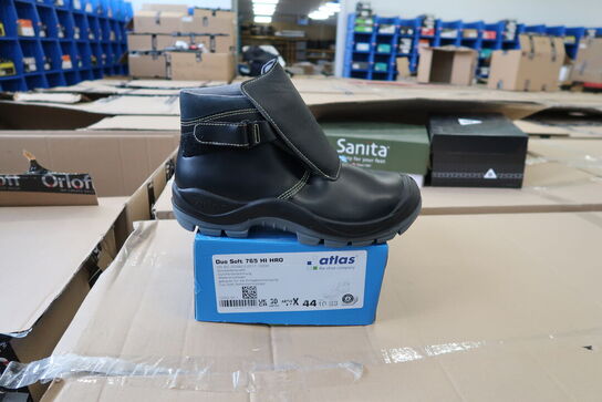 1 Par Atlas | Støvlet, DUO SOFT 765 HI HRO | Sort | 44 Model nr: 1463862
