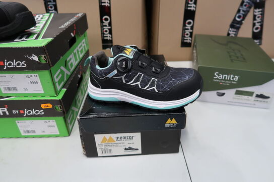 4 Par Jalas, Monitor I 4 Par  Sikkerhedssko I Sort I 36