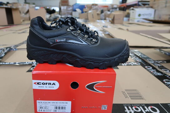 1 Par Cofra | Sikkerhedssko New Celtic | Sort | 40 Model nr: 256712
