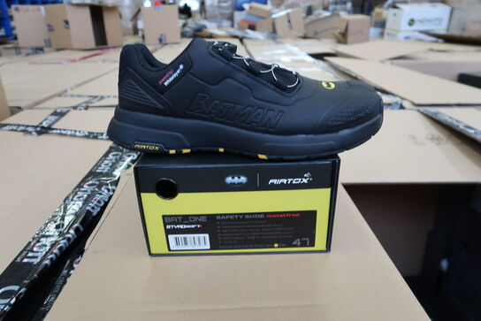 1 Par Airtox | AIRTOX Safety Shoe BAT.ONE | Sort/gul | 47 Model nr: 1780329