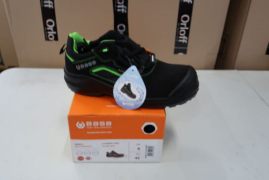 1 Par Base I Sikkerhedssko B0897S I Sort I 42