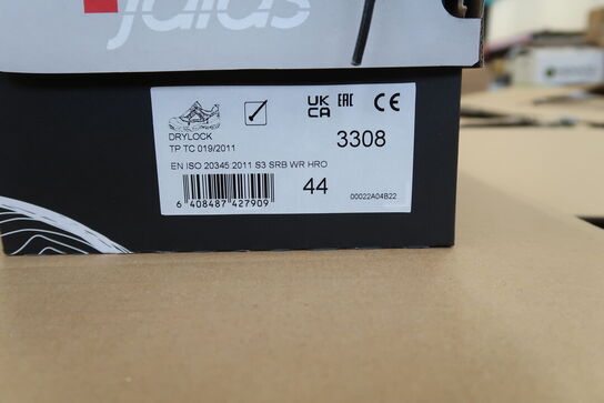 1 Par Jalas | Sikkerhedssko | Sort | 44 Model nr: 1530941