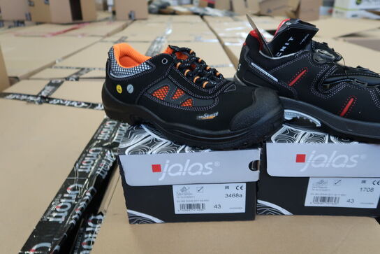 2 Par Jalas | Sikkerhedssko | Sort | 43 Model nr: 1531072