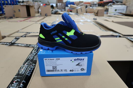 1 Par Atlas I Sikkerhedssko CF 2 ESD I Sort I 40