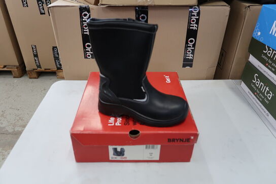 1 Par Brynje l Gummistøvle sikkerhedssko I 39 Model nr: 226 