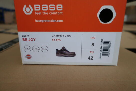 1 Par Base | Be-Joy Sikkerhedssko | Grå/blå | 42 Model nr: 1747847
