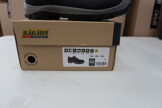 1 Par Blåkläder | ELITE Sikkerhedssandal, S1P | Sort | 42 Model nr: 1669998