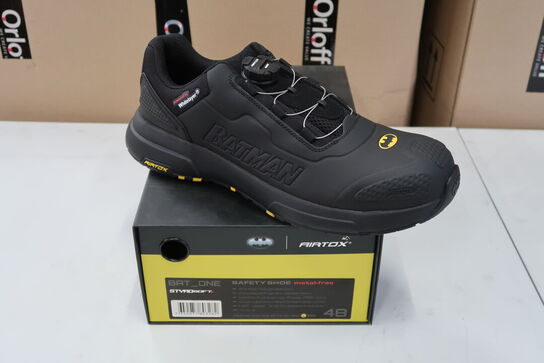 1 Par Airtox | AIRTOX Safety Shoe BAT.ONE | Sort/gul | 48 Model nr: 1780330