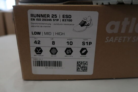 Atlas | Sko, RUNNER 25 | Sort | 42 Model nr: 1465939