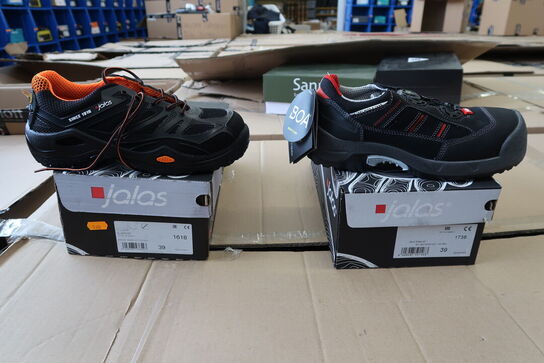 2 Par Jalas | Sikkerhedssko | Sort | 39 Model nr: 1530438