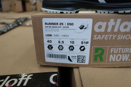 1 Par Atlas | Sko, RUNNER 25 | Sort | 40 Model nr: 1465937
