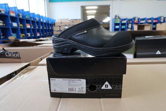 1 Par Bjerregaard | Sikkerhedstræsko | Sort | 41 Model nr: 311083