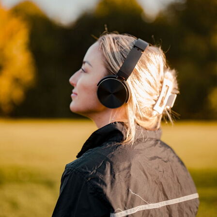 4 stk. on-ear hovedtelefoner(ubrugt)