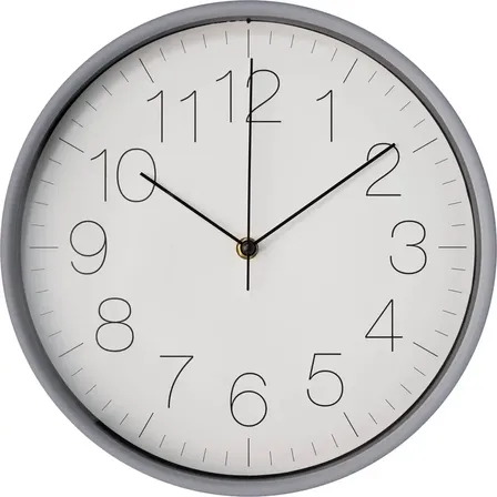 3 stk. blokker plastik vægur 30 cm sort, hvid og grå(ubrugt)