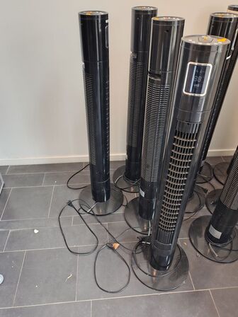 Fire ventilatortårne