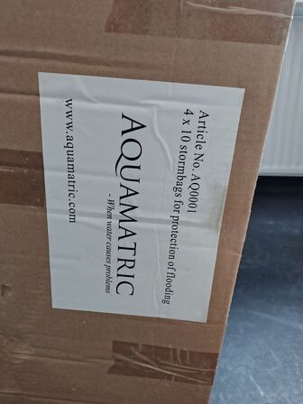 Aquamatric vandsugende sække