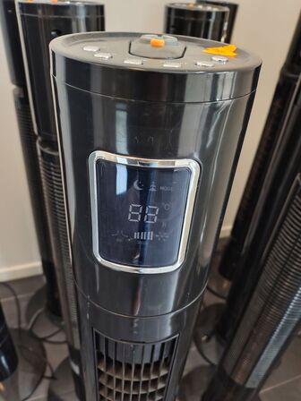 Fire ventilatortårne