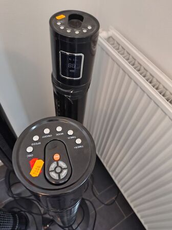 Fem ventilatortårne