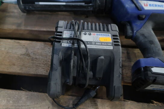 Akku. Fugepistol BERNER BACCG 18V