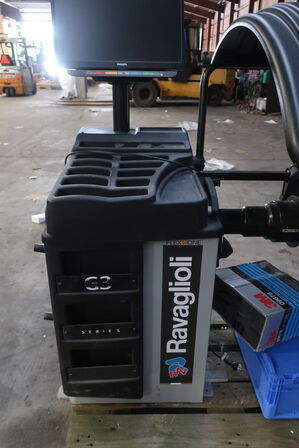 Dækafbalanceringsmaskine RAVAGLIOLI GP3.150S