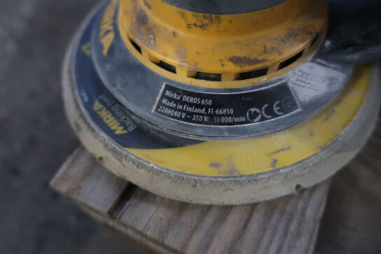 Slibemaskine MIRKA DEROS 650