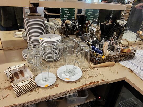 Diverse til servering af kaffe