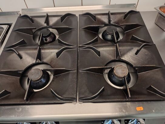 Gaskomfur med fire blus  COBALT