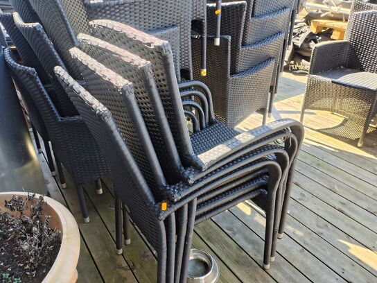 Fire stole. Polyrattan. 